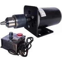 220V 400W Adjustable Speed Drill Chuck DC Motor Set 220V 400W Electric Drill Small Bench Drill B12 B16 Drill Chuck