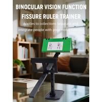 Professional Strabismus Treatment Correction Tool with Vision Function Slit Ruler Trainer for Eye Training Vision Corrector