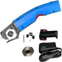 35W/4500RPM Cordless Electric Scissors Mini Fabric Cutter Rechargeable Trimmer for Leather Textile