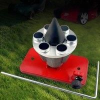 Lawn Mower Blade Balancer Replace Lawn Mower Magnetic Wall Mounted Blade Balancer Garden Tools