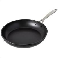 KUHN RIKON Easy Pro Aluminium Non-Stick Frying Pan, 24 cm Black