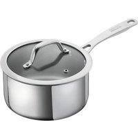 Kuhn Rikon Allround Saucepan, 18cm/2.3 Litre Oven Safe Stainless Steel Pan. Dishwasher Safe Cooking Pot with Glass Pan Lid. Saucepans for Induction Hobs – Lifetime Kuhn Rikon Cookware Guarantee