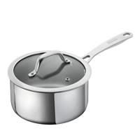 Kuhn Rikon Allround Saucepan, 18cm/2.3 Litre Oven Safe Stainless Steel Pan. Dishwasher Safe Cooking Pot with Glass Pan Lid. Saucepans for Induction Hobs – Lifetime Kuhn Rikon Cookware Guarantee