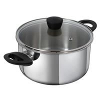 Kuhn Rikon Classic Induction 24cm / 5.3L Casserole with Glass Lid