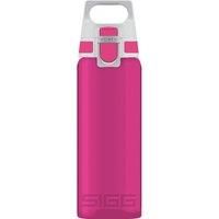 Sigg - Tritan Water Bottle - Total Color ONE Berry - Suitable For Carbonated Beverages - Dishwasher Safe - Leakproof - Featherweight BPA Free - 0.6L