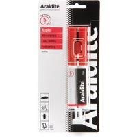 Araldite RAPID Twin Syringe 24ml Epoxy Power Adhesive Super Glue Bonds Material