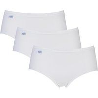 Sloggi 3 pack Basic Midi Briefs 10-20 White or Mixed 10107163