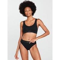 Sloggi Women Double Comfort Top Everyday Bra, Black (Black), 36 (Manufacturer Size: 42)
