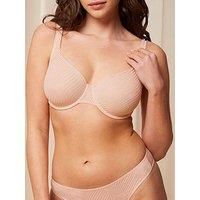 Triumph Women/'s Harmony Spotlight W01 Minimizer Bra, Fig Pink, 32F