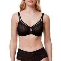 Triumph Women/'s Signature Sheer W01 EX Bra, Black, 32DD