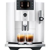 Jura E8 Piano White Coffee Machine