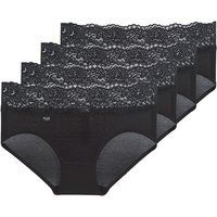 Sloggi   ROMANCE X 4  women's Knickers/panties in Black