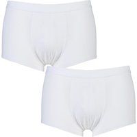 Sloggi Men's 24/7 Hipster 2P Plain Boxer Briefs, White, Large (Manufacturer Size:36)