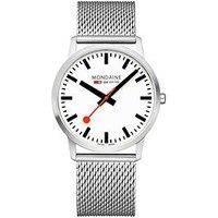 Mondaine Simply Elegant Watch | 40 mm/Stainless Steel Mesh