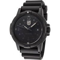 Luminox G Collection Sea Bass Carbonox X2.2001.BO Mens Watch 44mm - Divers Watch with Black Case/Band/Dial/Numbers Date Function 100m Water Resistant