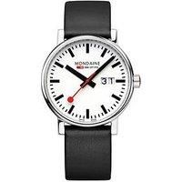 Mondaine Men's Watch evo2 Large Date Black 40 MM MSE.40210.LBV