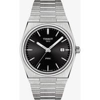 Tissot Men's Watch PRX Black Dial T137.410.11.051.00 Stainless Steel Bracelet