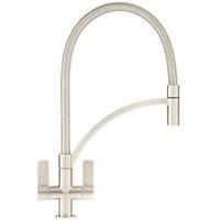Franke Wave 115.0277.035 Pull-Out Mono Mixer Kitchen Tap Brushed Stee