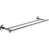Medius Double Towel Rail Chrome 600 x 125 x 54mm (178GT)
