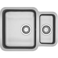 Franke Lucca 1.5 Bowl Stainless Steel Kitchen Sink 600 x 180mm (357PY)