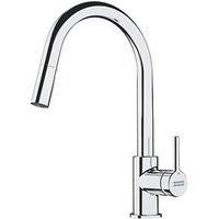Franke Lina Single Lever Kitchen Tap with Pull-Out Chrome (865JC)
