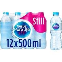 Nestle Pure Life Still Spring Water 12x500ml