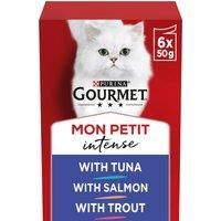Gourmet Mon Petit Adult Wet Cat Food Fish 6 Pack 50g