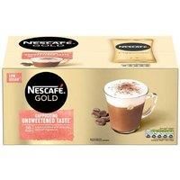 Nescafé Gold Cappuccino Unsweetened Taste Coffee, Sachets 50  X 14.2G Free UK
