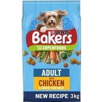 Bakers Dry Dog Food Chicken and Veg 3kg