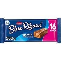 Blue Riband Milk Chocolate Wafer Biscuit Bar Multipack 16 Pack 18g