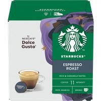 STARBUCKS Dolce Gusto Espresso Roast Coffee Pods - Pack of 12