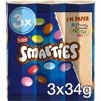 Smarties 3 x 34g (102g)