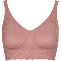 Sloggi   ZERO Feel Bliss Bralette  women's Triangle bras and Bralettes in Brown