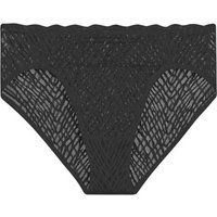 Sloggi   ZERO Feel Bliss High leg  women's Knickers/panties in Black