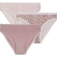 Sloggi   GO Crush High leg PACK DE 3  women's Knickers/panties in Pink