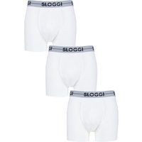 Sloggi Go Short 3 Pack men's underwear boxer brief male trunk longer leg multi