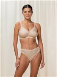 Triumph Womens Doreen + Cotton 01 Non-wired Bra, Skin, 46B UK