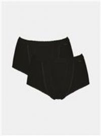 SLOGGI CONTROL MAXI BRIEF, COTTON, TWIN PACK, WHITE, BLACK OR POUDRE