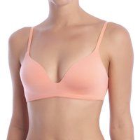 Sloggi Women/'s Wow Embrace P Wireless Bra, Orange (Orange-Light Combination M), XS