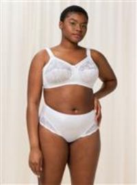 Triumph Classics Doreen Bra 36B White Lace Non Wired Full Coverage Support Cup