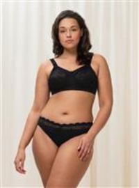 Triumph Women/'s Doreen X Non-wired bra, Black, 48C