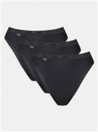 Sloggi Women's Basic+ Tai 3 Pack, Black, 12
