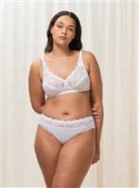 Triumph Womens Amourette 300 X Non-wired Bra, White, 32D UK