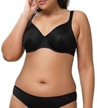 Triumph Comfort Minimizer W X Bra, Black, 40DD