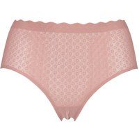 Sloggi Women's ZERO Feel Lace High Waist Brief Full, Beige (INDIAN SUMMER 6802), S (size : Small)