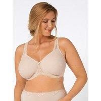 Triumph Contouring Sensation W01 Underwired Minimiser Bra Nude Beige 34DD CS