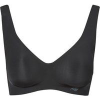 Sloggi Women's Zero Feel Bralette Bustier, Black, Medium