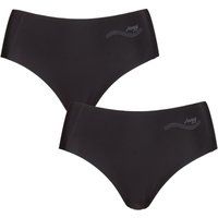 sloggi Women/'s Zero Feel Hipster 2P EX Underwear, Black, 00XL