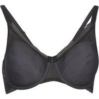 Triumph Womens Infinite Sensation W01 Minimizer Bra, Black, 34DD UK