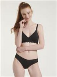 Sloggi Women/'s ZERO Microfibre 2.0 HHipstring 2P Briefs, BLACK, S